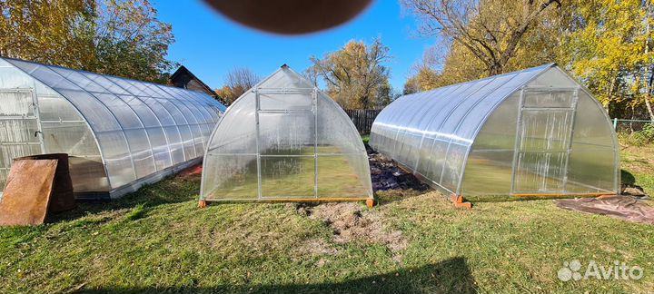 Теплицы каплевидной формы. Доставка. Монтаж