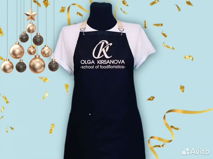 Фартук рабочий с логотипом