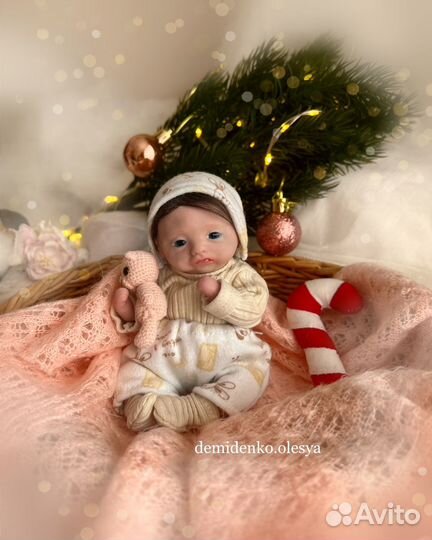 Кукла мини реборн Мирабэль