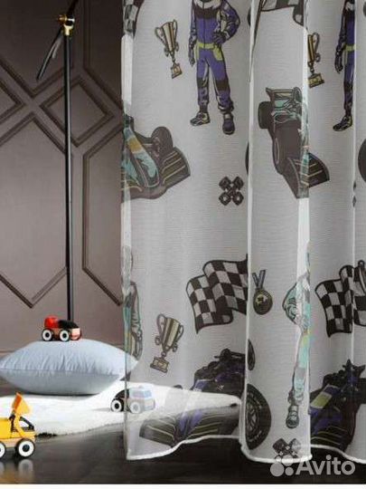 Тюль в детскую 200*250