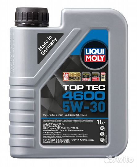 Top Tec 4600 5W-30 liqui moly