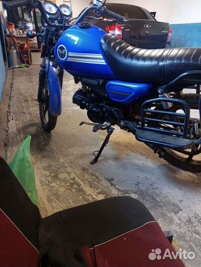 Мопед кольт синий