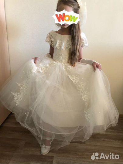 Платье на выпускной в детский сад 134