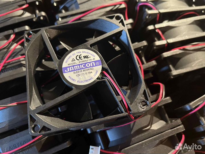 Вентиляторы 40, 80, 172 мм