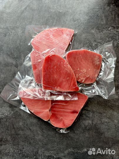 Стейки тунца Premium вкусные и свежие