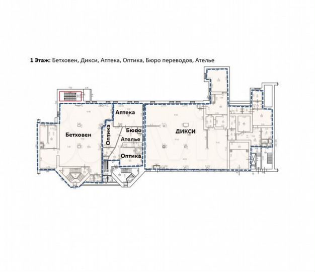 Продам торговое помещение, 1825.6 м²