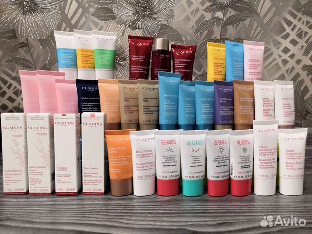 Clarins. Миниатюры ухода