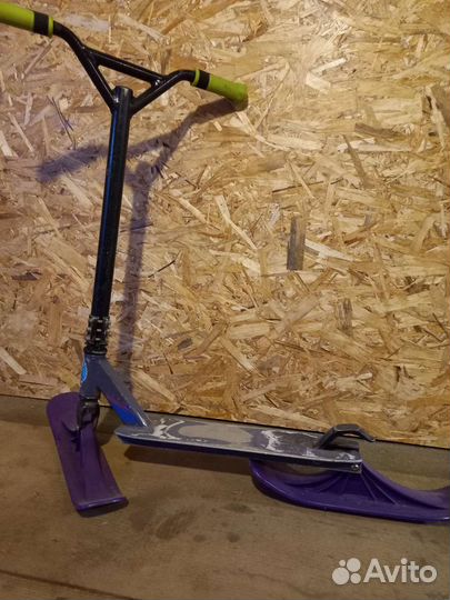 Зимний самокат+колёса