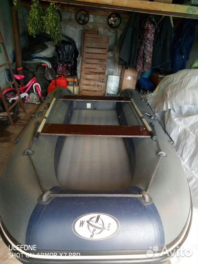 Надувная лодка пвх бу