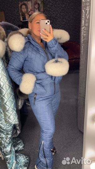 Комбинезон женский зимний новый