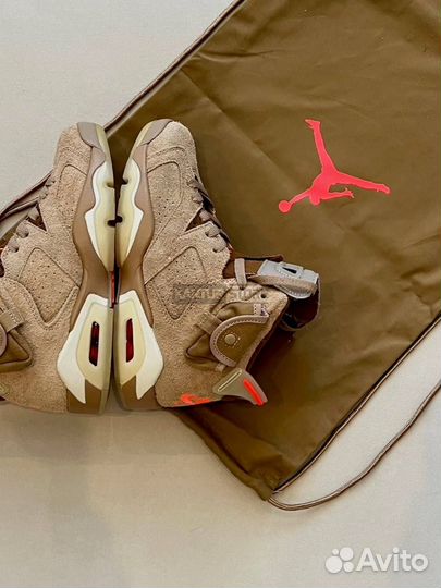 Air Jordan 6 Retro Travis Scott Вritish Кhaki