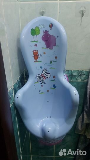 Ванночка для купания и горка