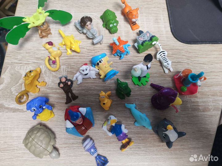 Игрушки из киндер сюрприза