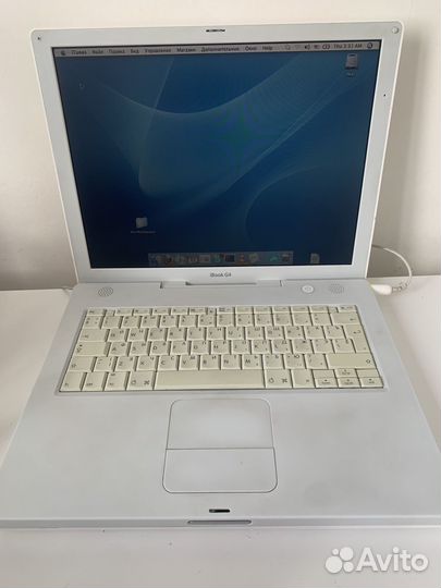 Ноутбук раритет iBook G4