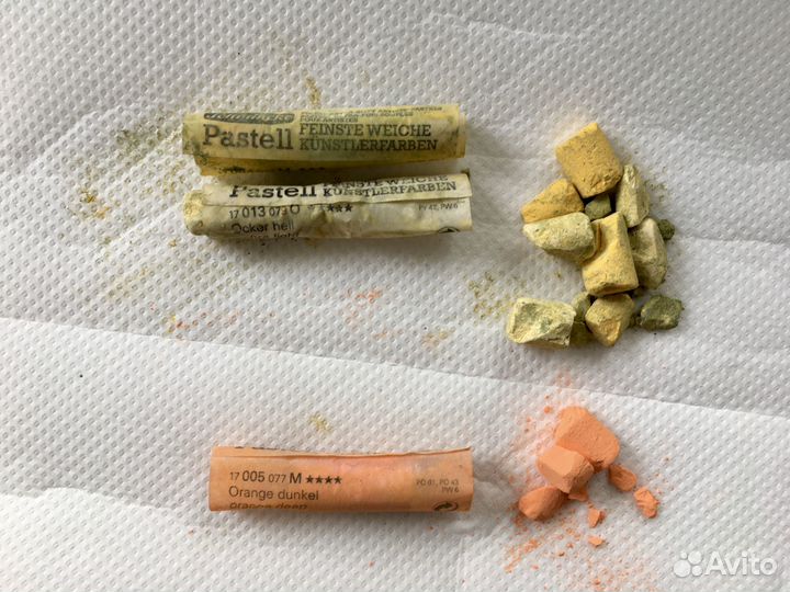 Пастель сухая художественная