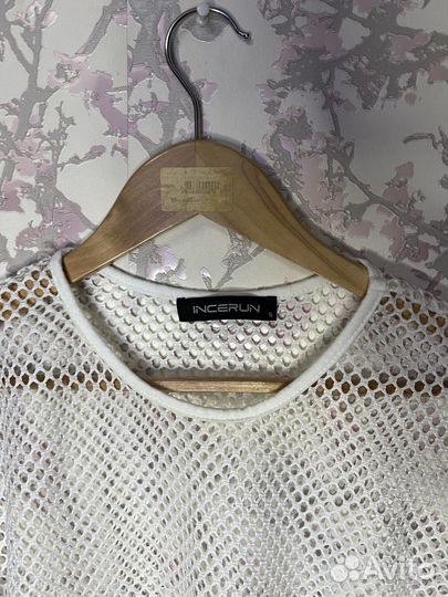 Лонгслив в сетку