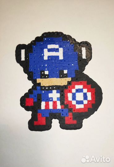 Герои Marvel Закладка Капитан Америка