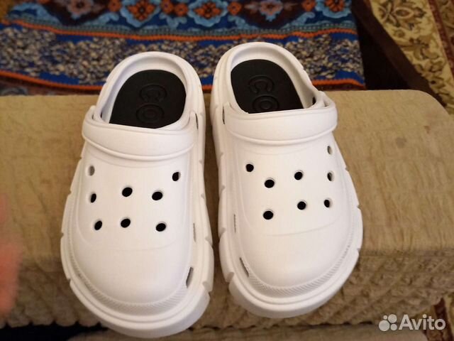 Резиновые тапки под crocs