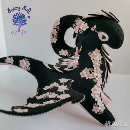 Дракон игрушка. Интерьерная игрушка