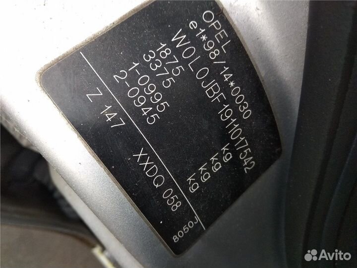 Разбор на запчасти Opel Vectra B 1995-2002