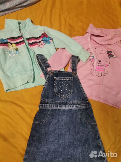 Одежда для девочки 104 пакетом