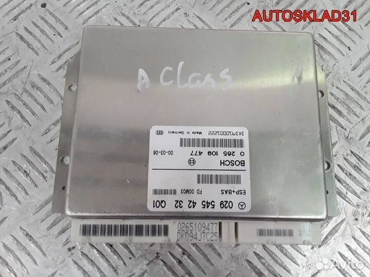 Блок управления ESP Mercedes Benz W168 0295454232