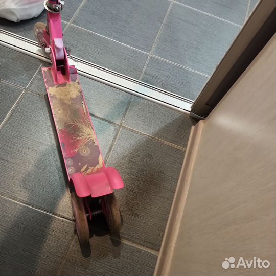 Самокат детский трехколесный бу