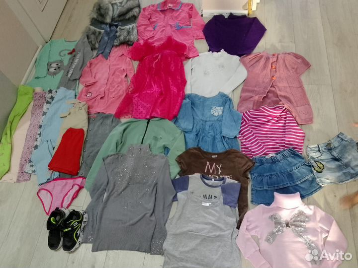 Детский вещи пакетом на девочку