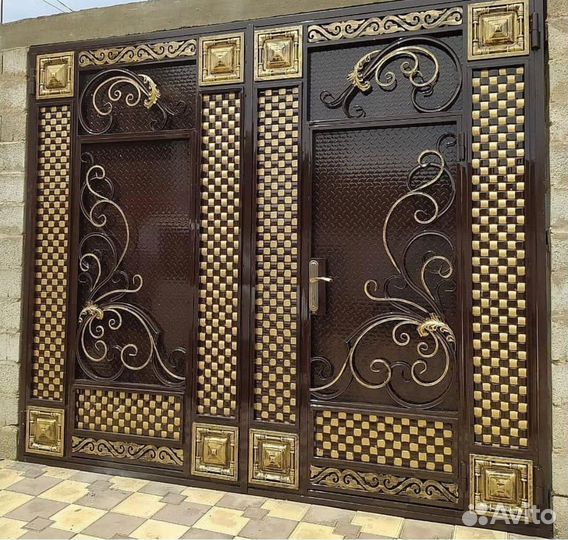 Кованые ворота