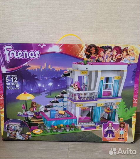 Новый конструктор Frienas Дом Ливи