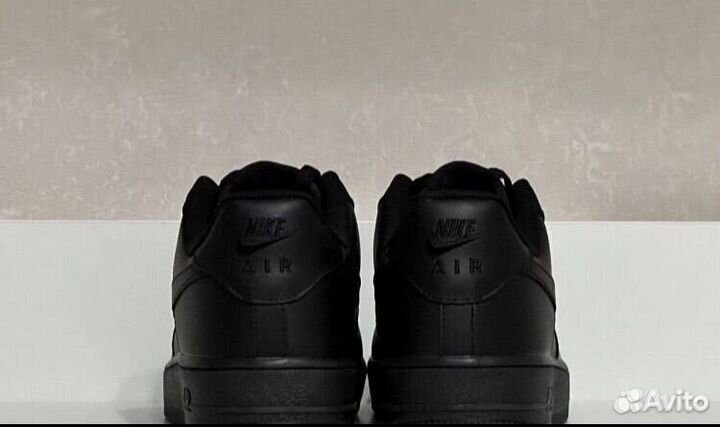 Nike air force 1 low black Оригинальное качество