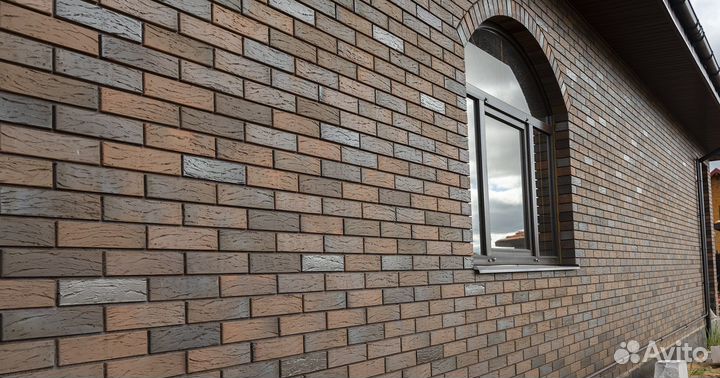 Купить кирпич облицовочный фасадный Braer Браер