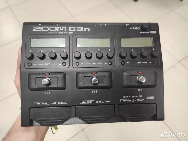 Гитарный процессор zoom G3N