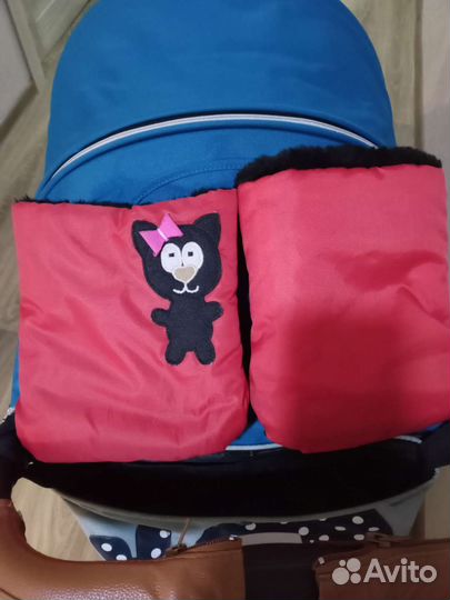 Муфта варежки на коляску