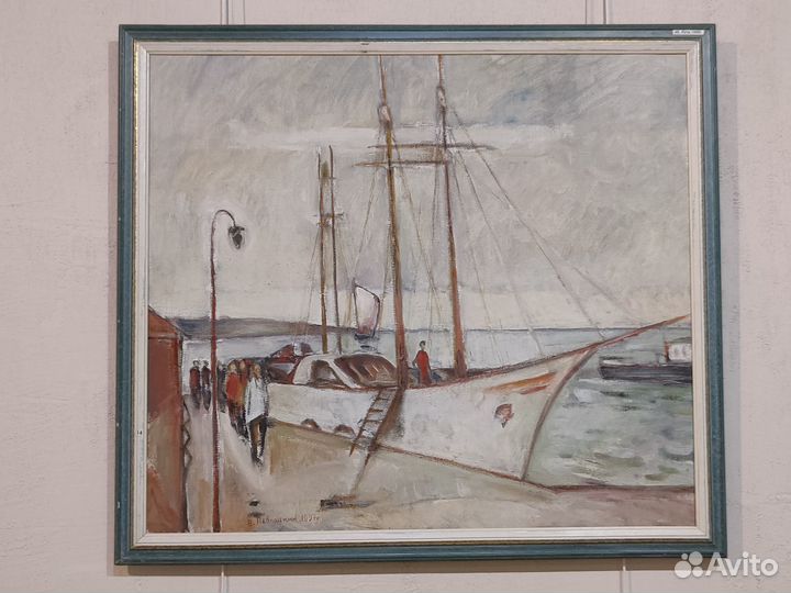 Соцреализм Павлоцкий В. Море, 5 картин, 50х60