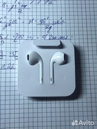 Наушники apple earpods lightning
