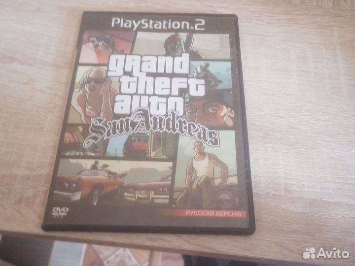 Игра GTA San Andreas на PlayStation 2