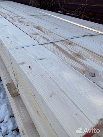 Доска обрезная из ели 1 сорт 50х150х4000мм