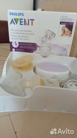 Молокоотсос avent электрический
