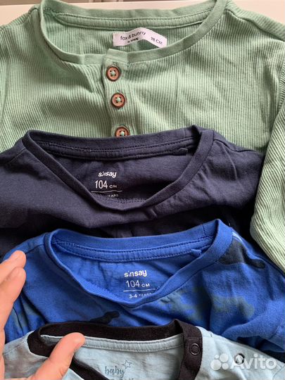 Вещи пакетом на мальчика 98 104