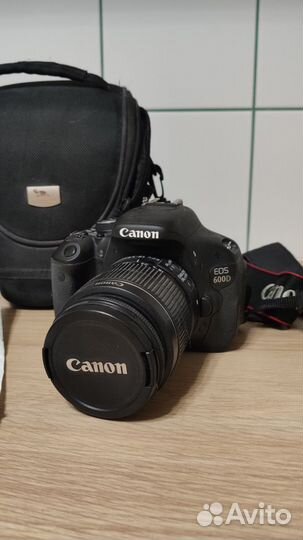 Фотоаппарат Canon eos 600D