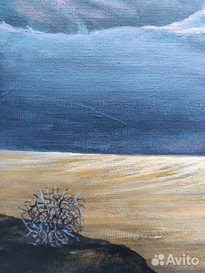 Проэпилог. Потерянные. Картина акрилом