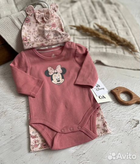 Комплект для девочки c&a, hm 56, 62, 74, 80