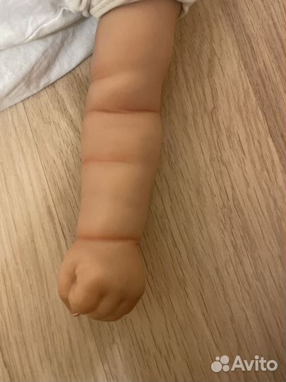 Кукла реборн девочка 60 см в идеальном состоянии