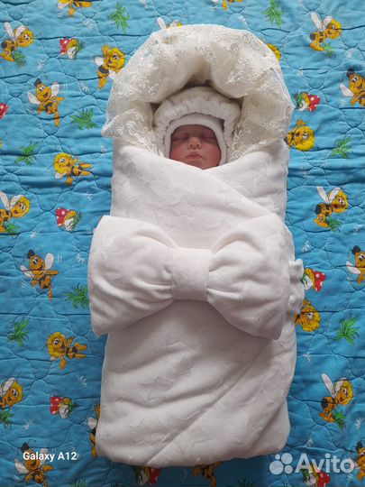 Комплект на выписку зимний