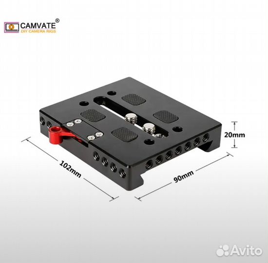 Standart Arri bridge plate(Camvate)