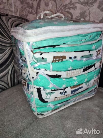 Бортики в кроватку / комплект в кроватку