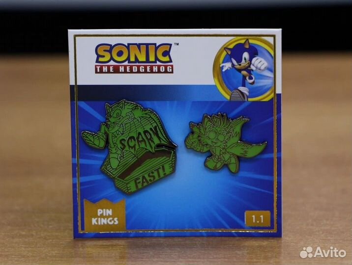 Значок Pin Kings Sonic the Hedgehog Dark Halloween