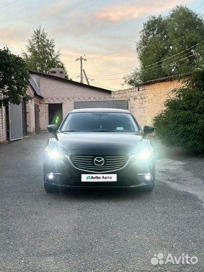 Mazda 6 2.0 AT, 2017, 125 000 км