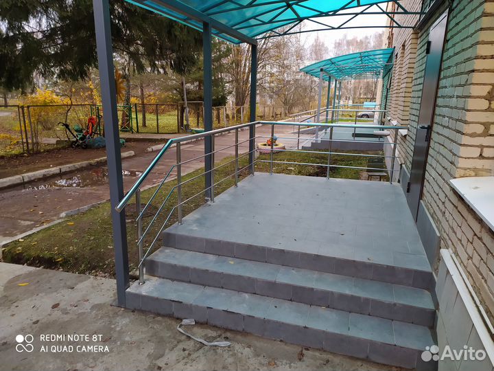 Перила из нержавейки